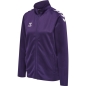 Preview: Damen Trainingsjacke Hummel Core XK Poly Zip - Acai/Weiß